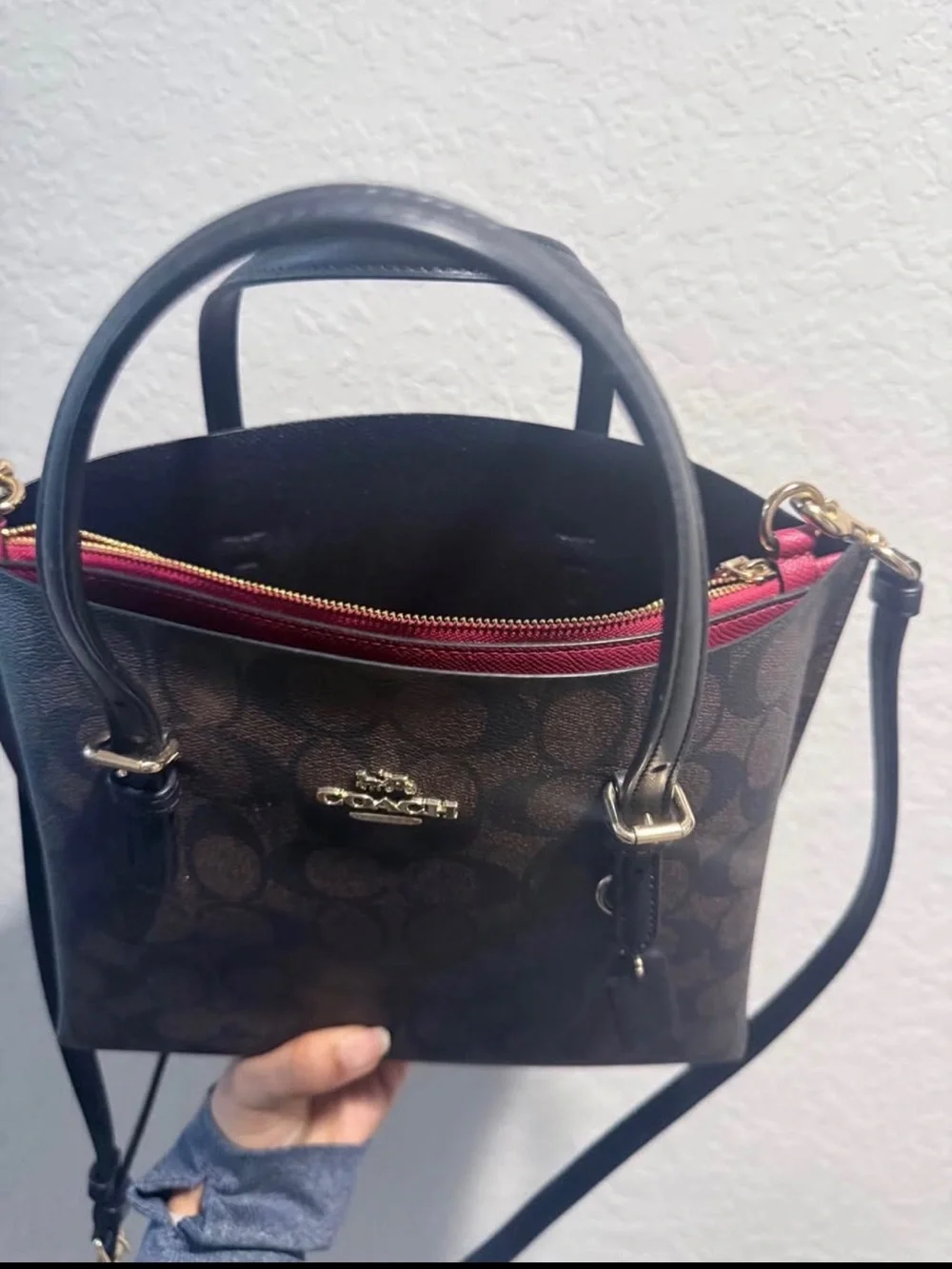 Coach Mollie tote 25 with wallet